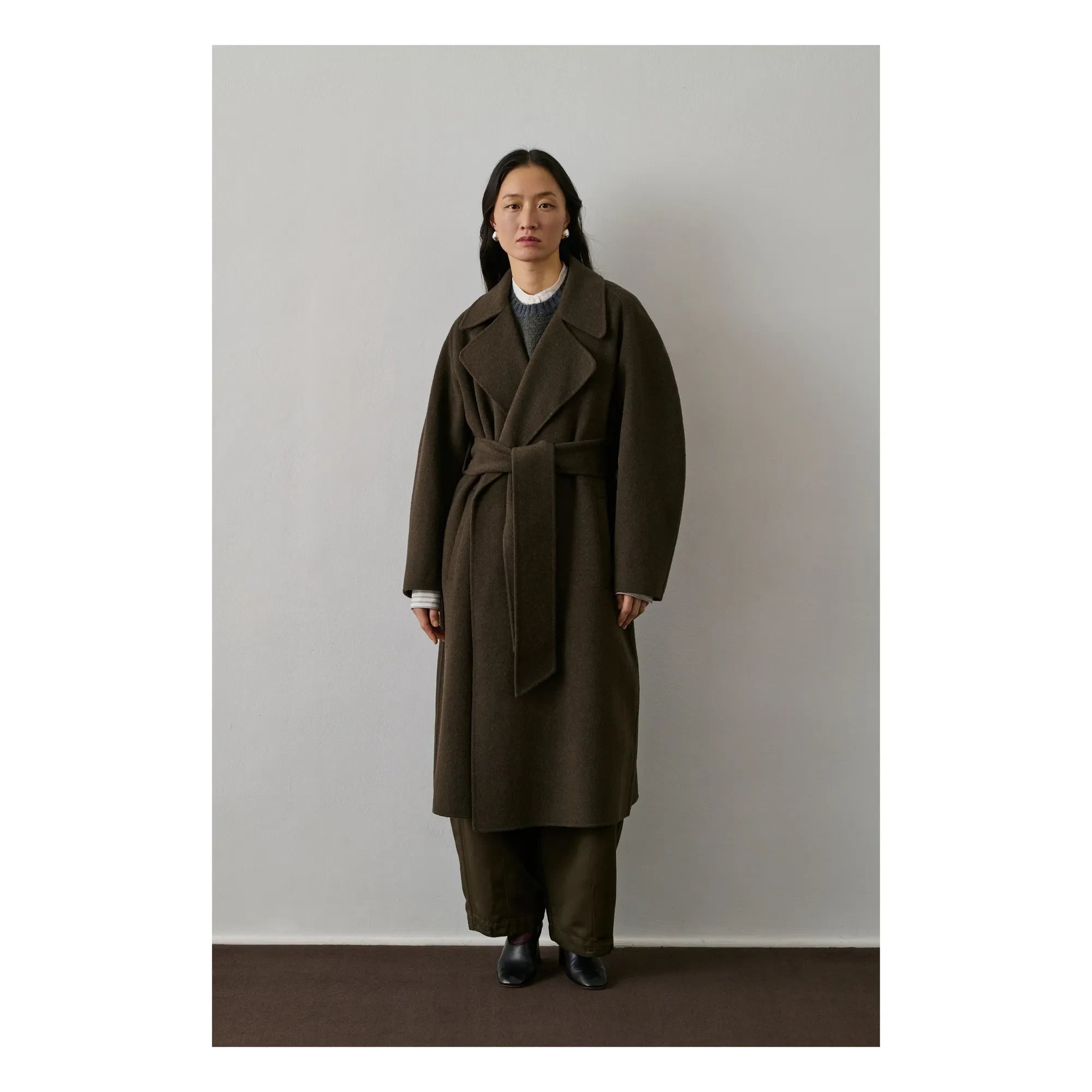 Soeur - Harvard Mantel Wolle | Khakibraun