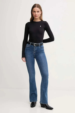 Polo Ralph Lauren Kadın Pamuk Elastan Body