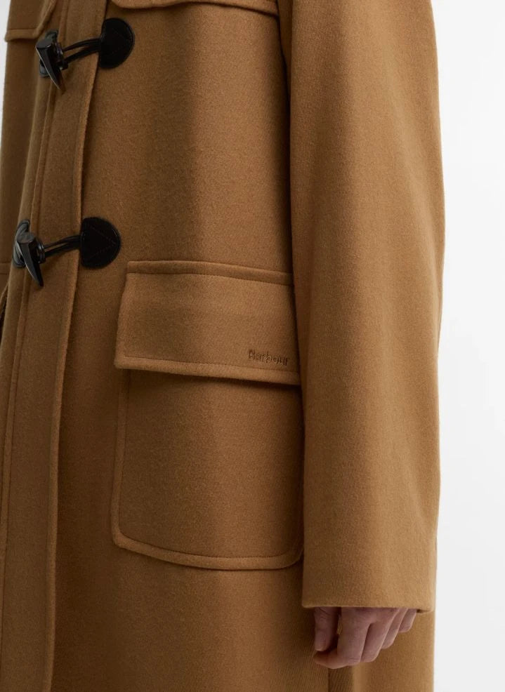Barbour - Melody Woll-Duffle-Jacke | Beige