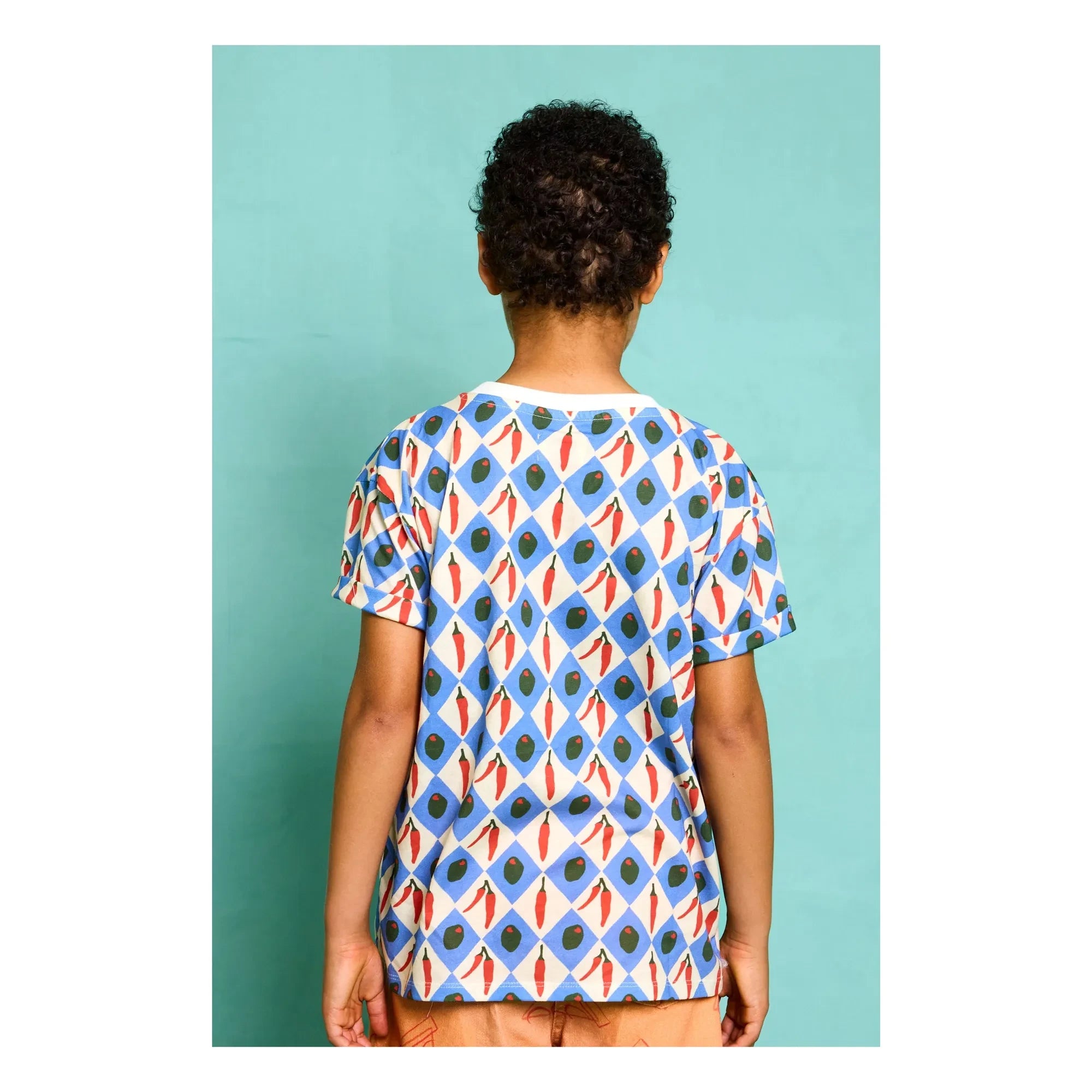 Favorite People - Oliva Peppers T-Shirt | Blau