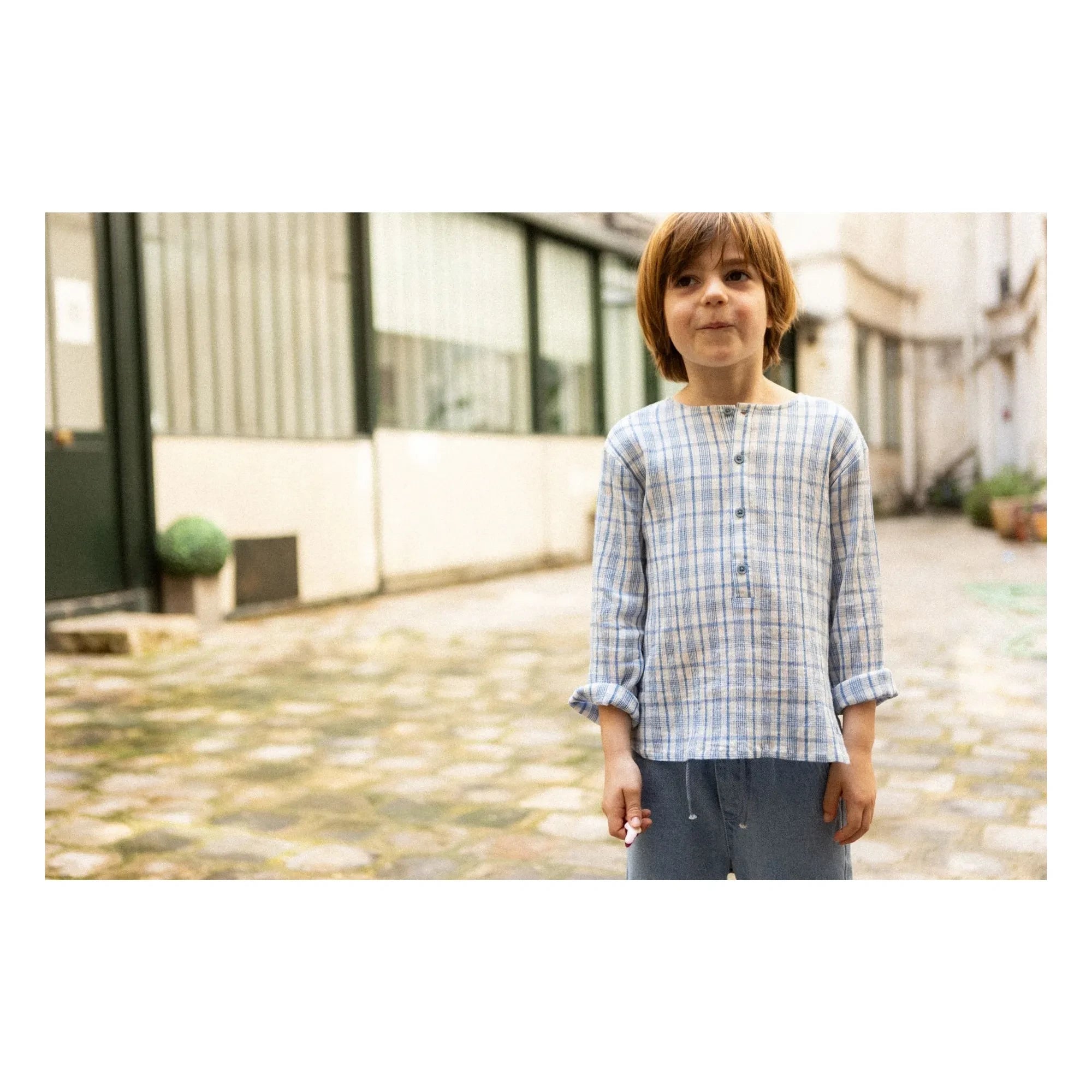 Louis Louise - Denim Bermuda Soho | Hellblau