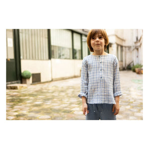 Louis Louise - Denim Bermuda Soho | Hellblau