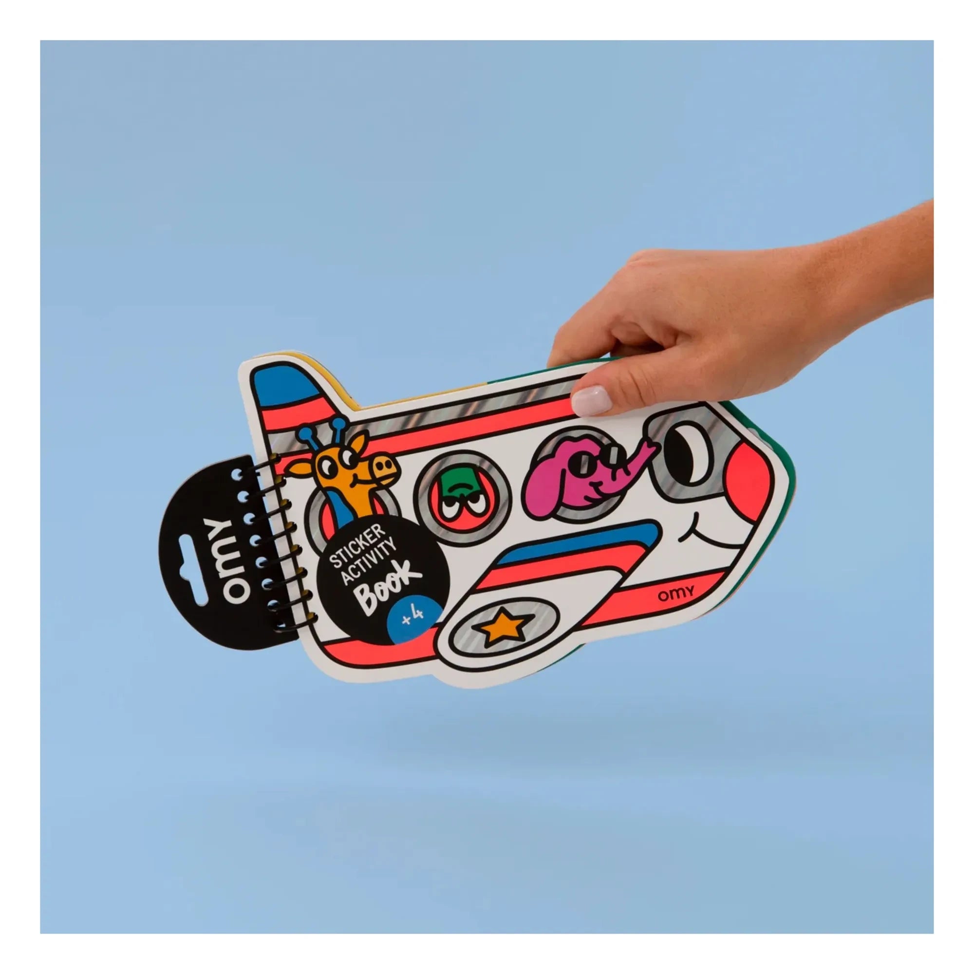 Omy - Vroom Sticker Aktivitätsbuch