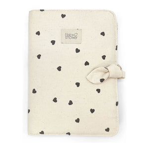 Babyshower - U-Heft-Hülle Hearts | Weiß