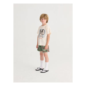 Bobo Choses - T-Shirt aus Bio-Baumwolle mit Dalmatiner-Print | Ecru