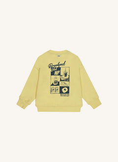 Tumble N'Dry - Gigi Organische Baumwoll-Sweatshirt | Verblasstes Gelb