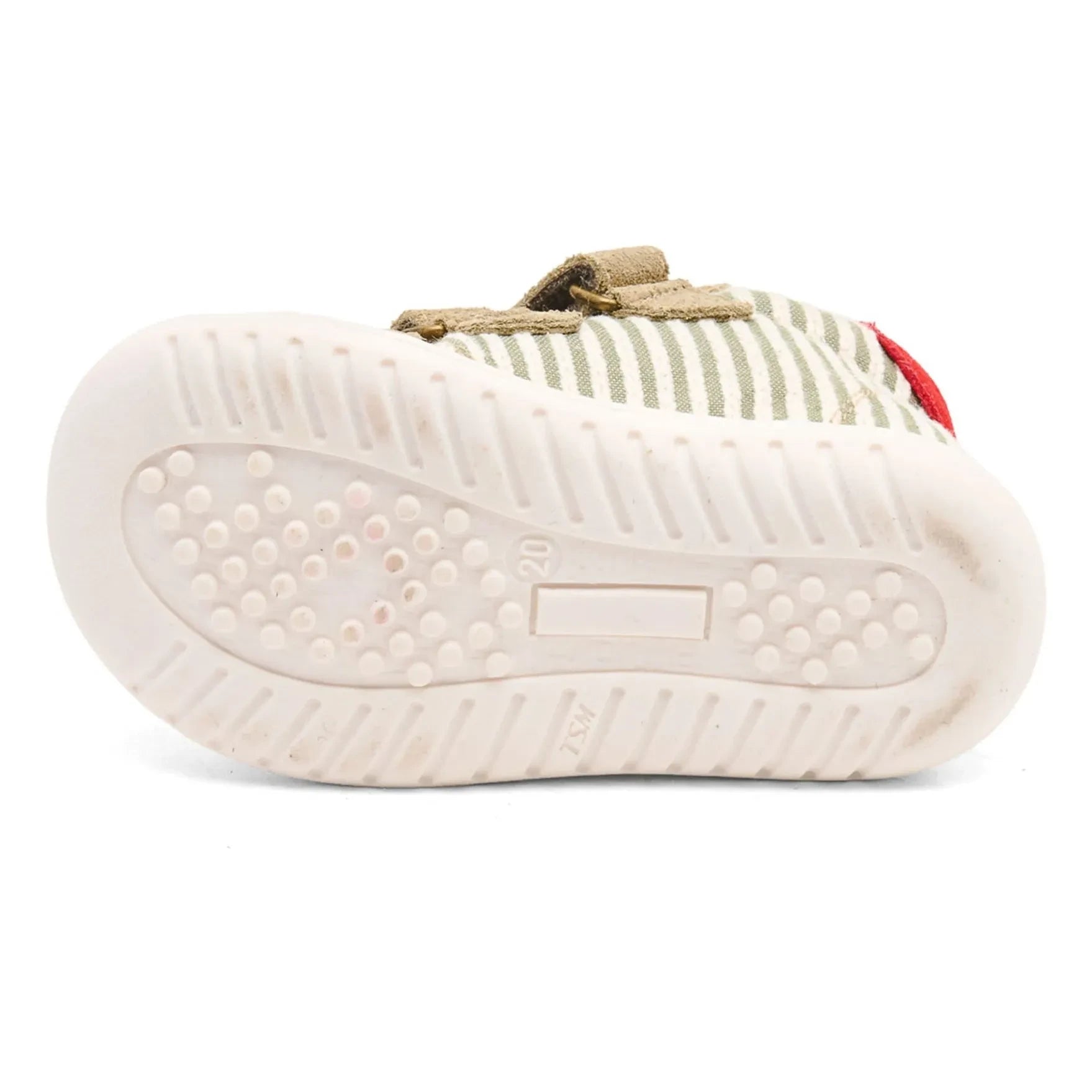 bisgaard - Thor V Gestreifte Sneaker | Salbei