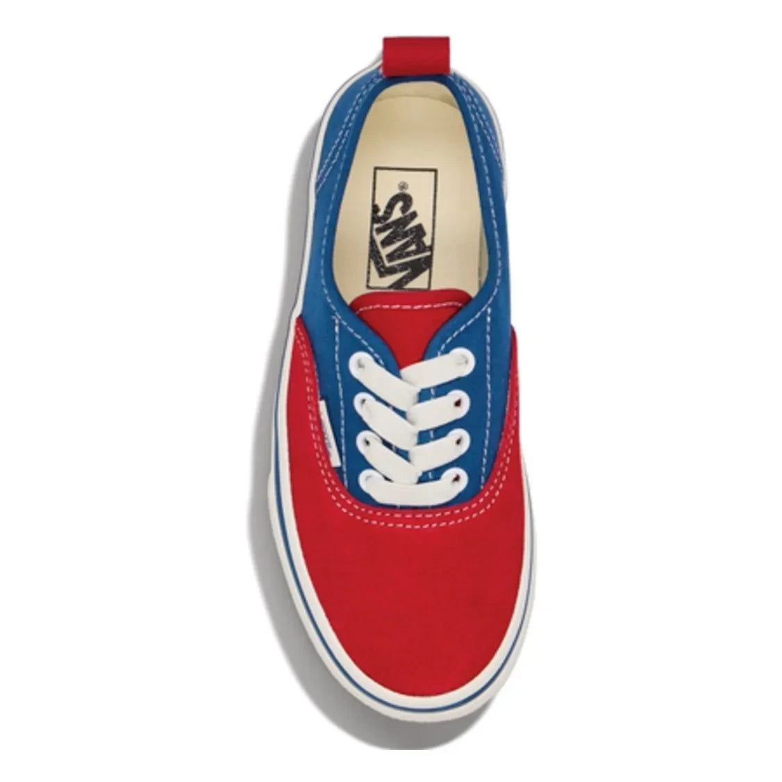 Vans - Sneaker Elastische Schnürsenkel Authentic Bicolore | Rot