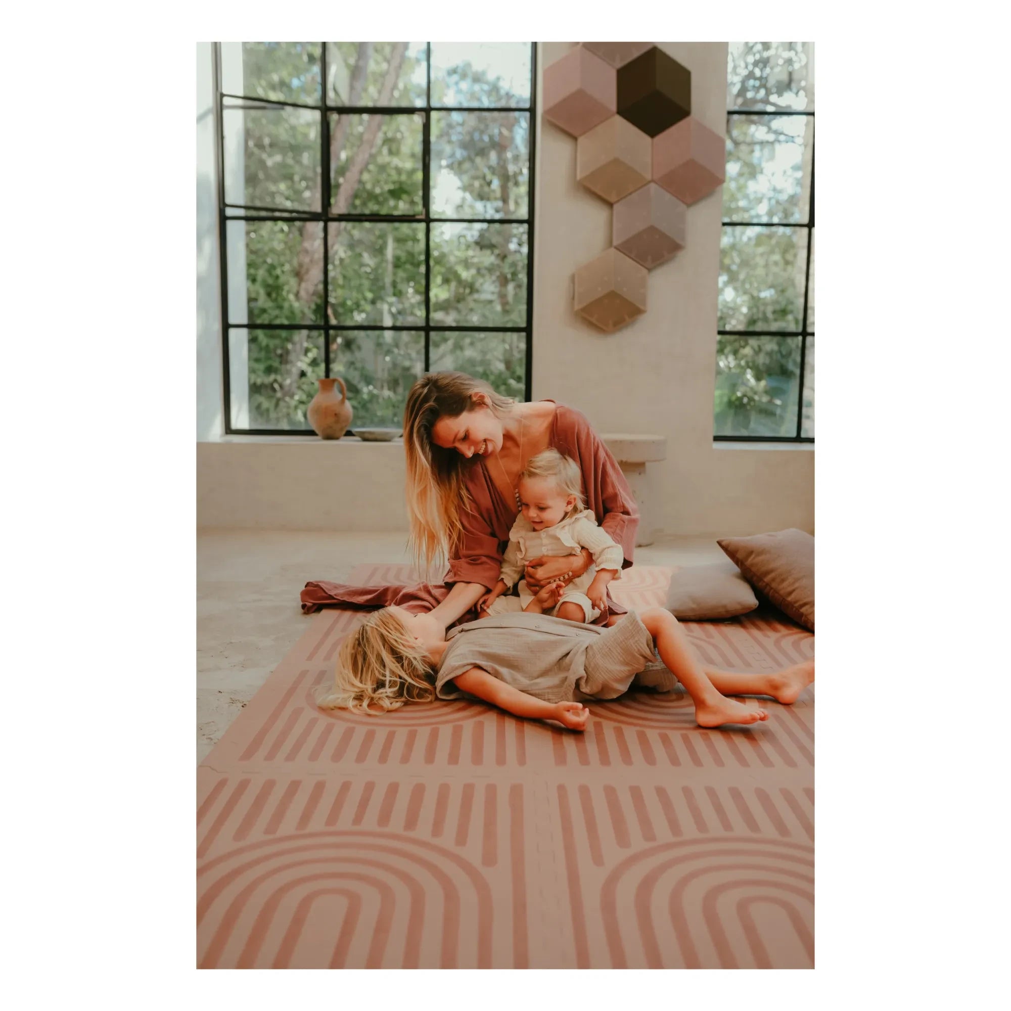 Toddlekind - Lineare modulare Spielmatte | Camel