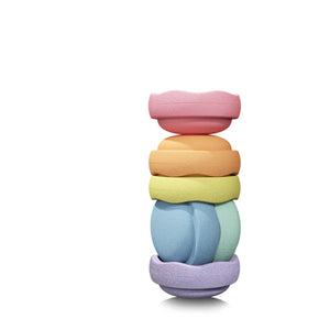 Stapelstein - Original Regenbogen | Pastell