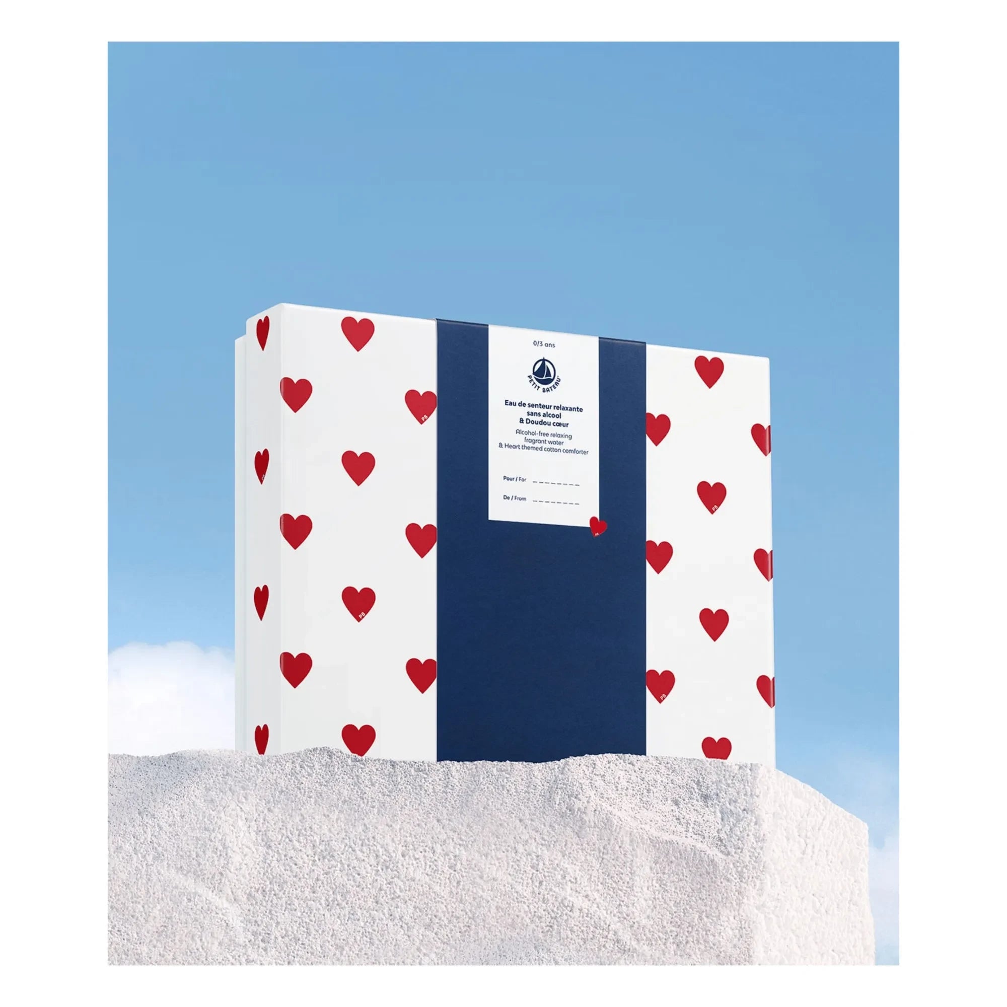 Petit Bateau - Geschenkset zur Geburt mit Parfum und Kuscheltier