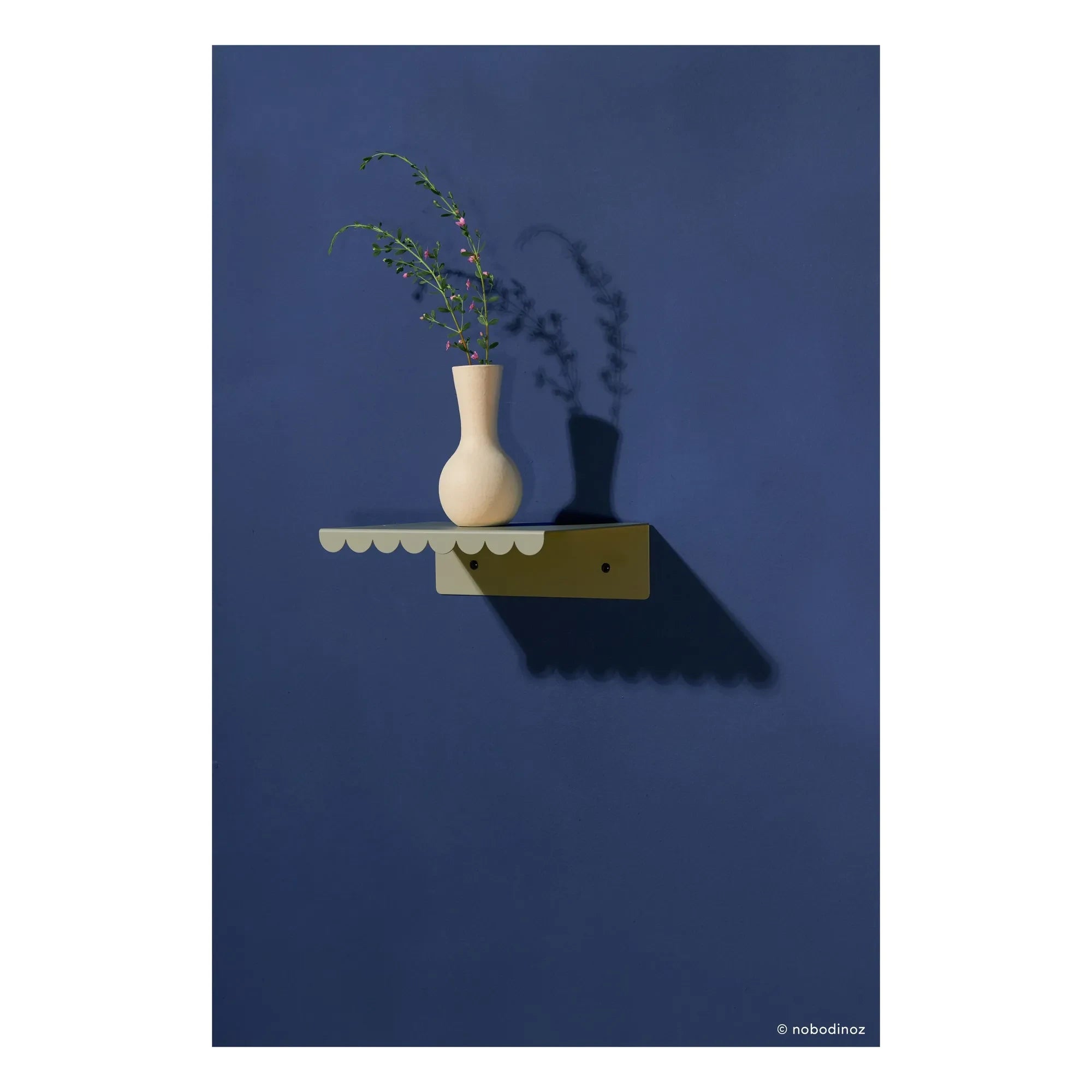 Nobodinoz - Vibes Wandregal 20x16 cm | Sage