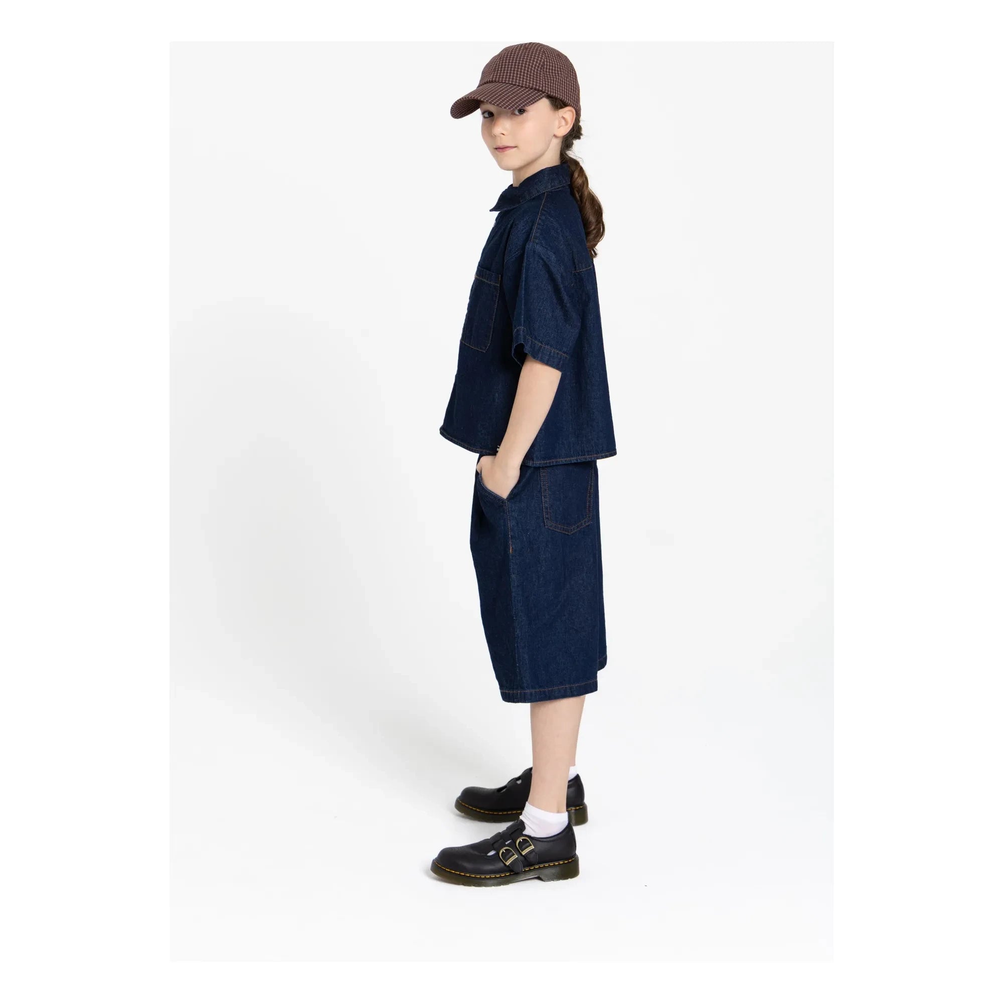 Finger in the Nose - Bermudashorts Denim Tate | Dunkelblau