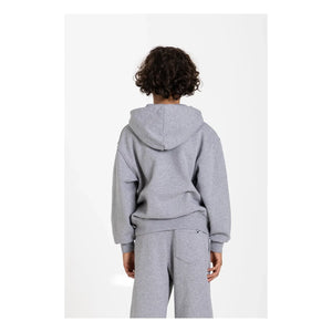 Finger in the nose - Harlan Organik Pamuk Sweatshirt | Gri melanj