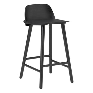 Muuto - Nerd Barhocker 65 cm | Schwarz