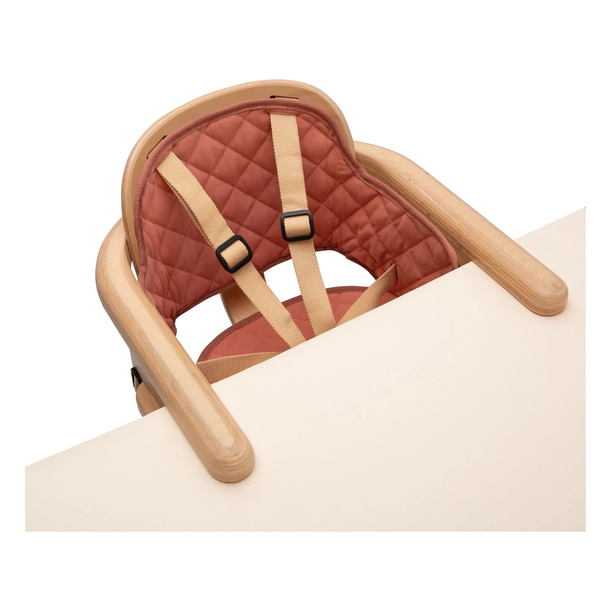 Charlie Crane - Hiko Hochstuhl-Sitzkissen | Rosewood