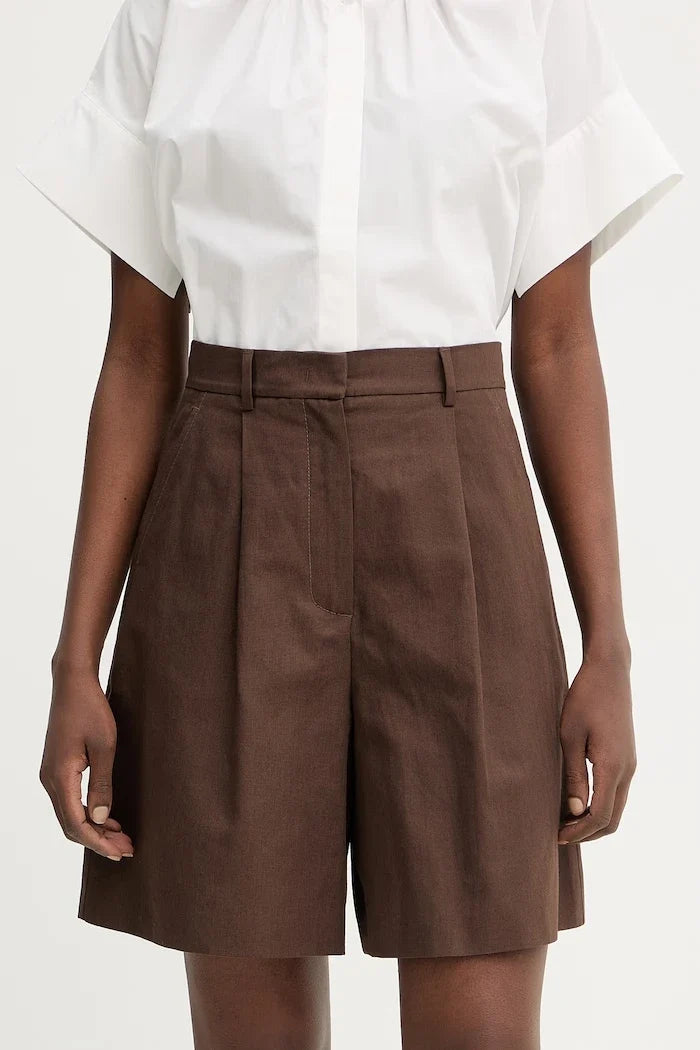 Weekend Max Mara ECUBA Keten Şort