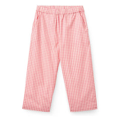 Copenhagen Colors - Pied de Poule Bio-Baumwollhose | Pink