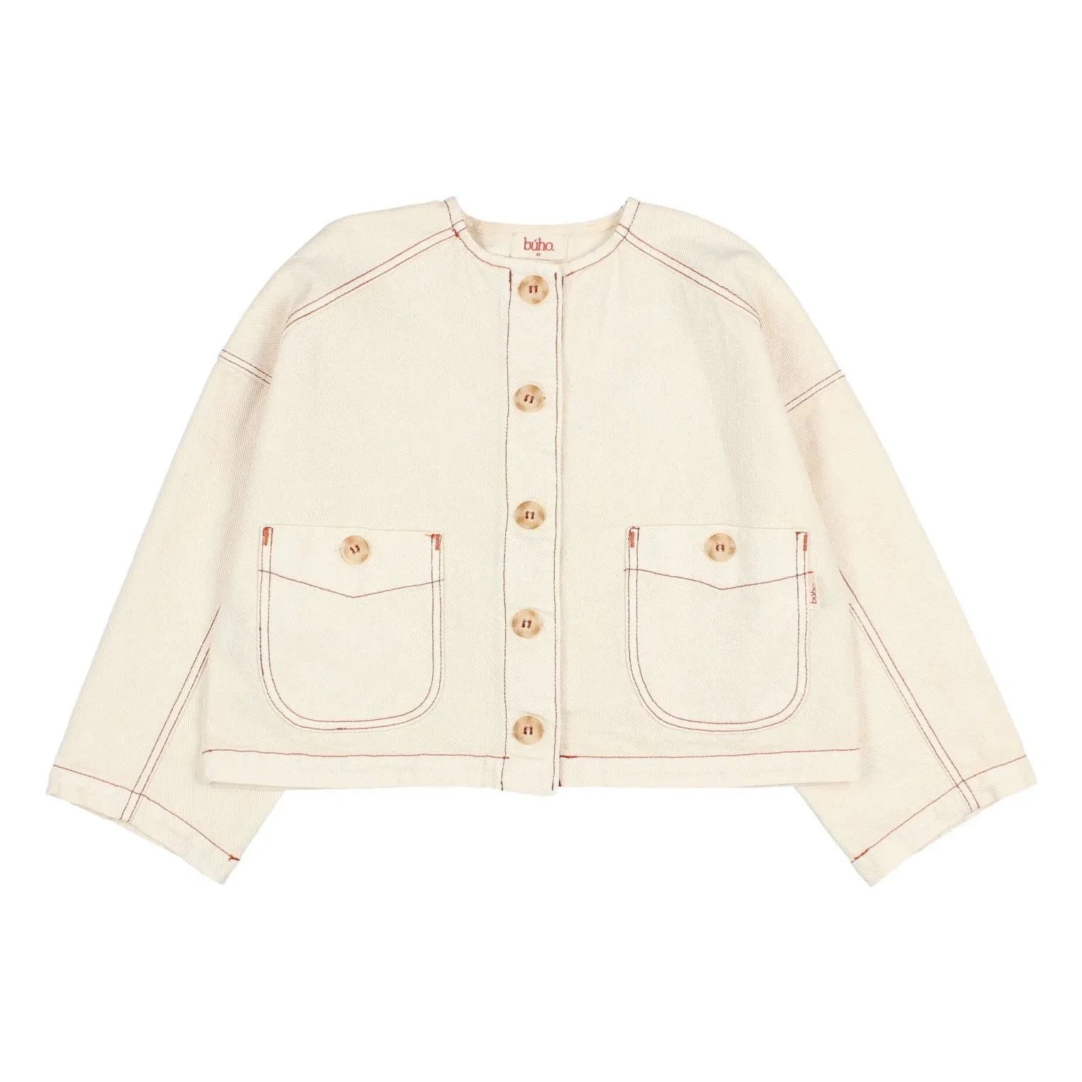 Búho – Jeansjacke aus Lyocell | Ecru