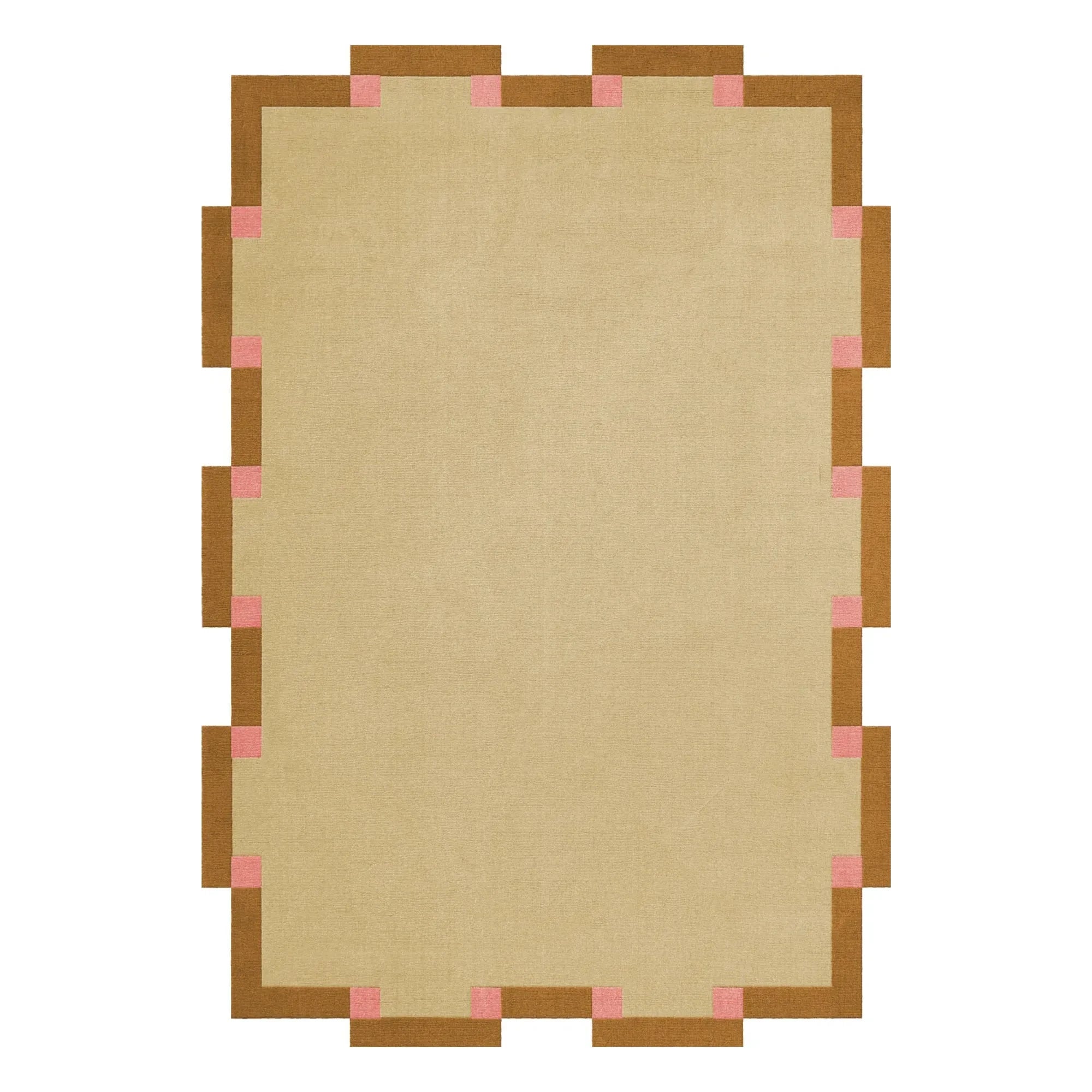 Layered - Wollteppich Fregio, Tekla Evelina Severin | Beige