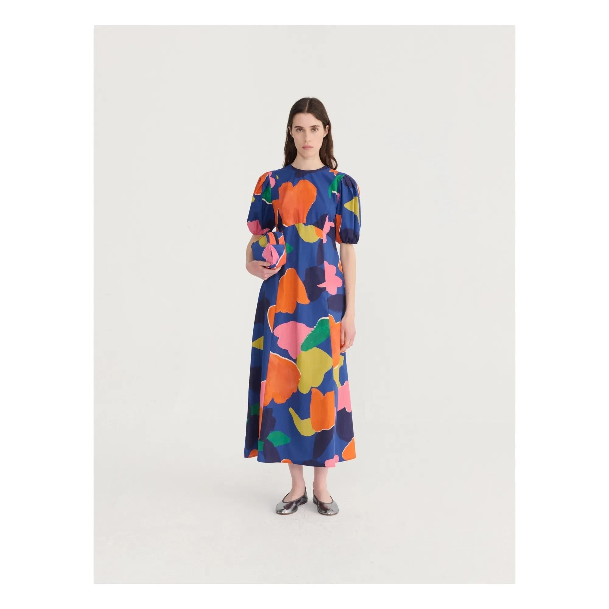 Bobo Choses - Blooming Color Bio-Baumwollkleid | Blau
