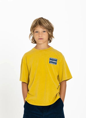 Hundred Pieces - Finn-zertifiziertes organisches Baumwoll-T-Shirt | Senf