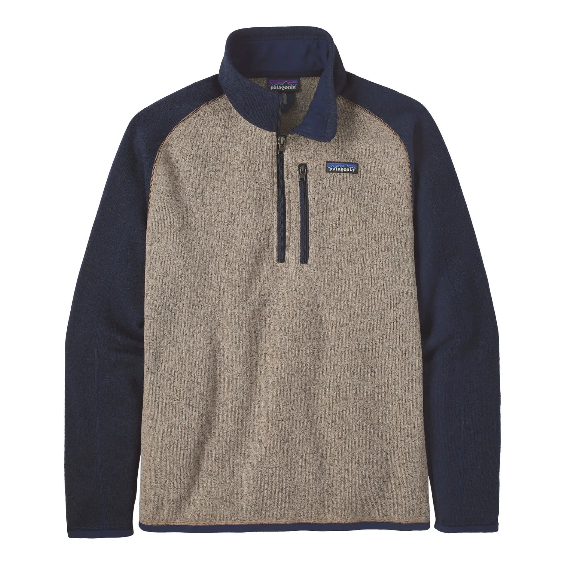 Patagonia - Better Sweater Fleecejacke mit Reißverschluss aus recycelten Fasern | Beige Melange