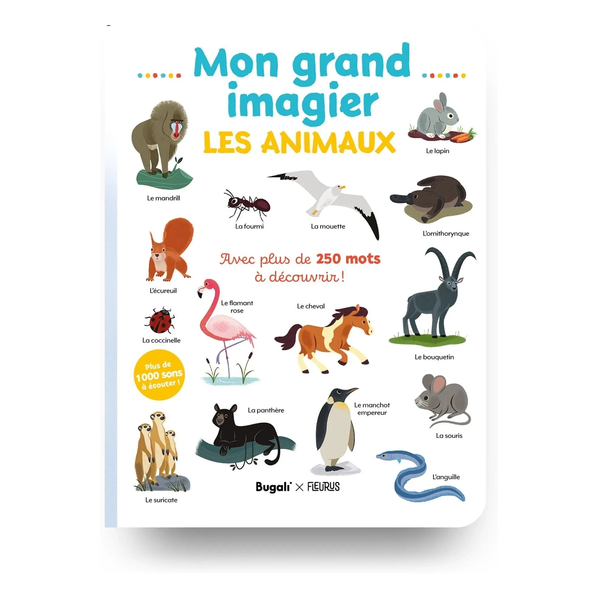 Bugali - Buch Mon grand imagier - Animals (Bugali x Fleurus)