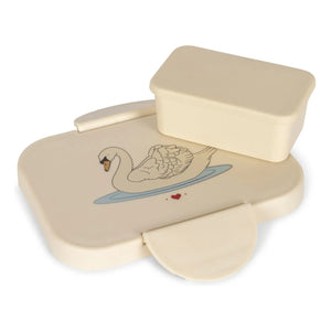 Konges Sløjd - Lunchbox Schwan | Ecru
