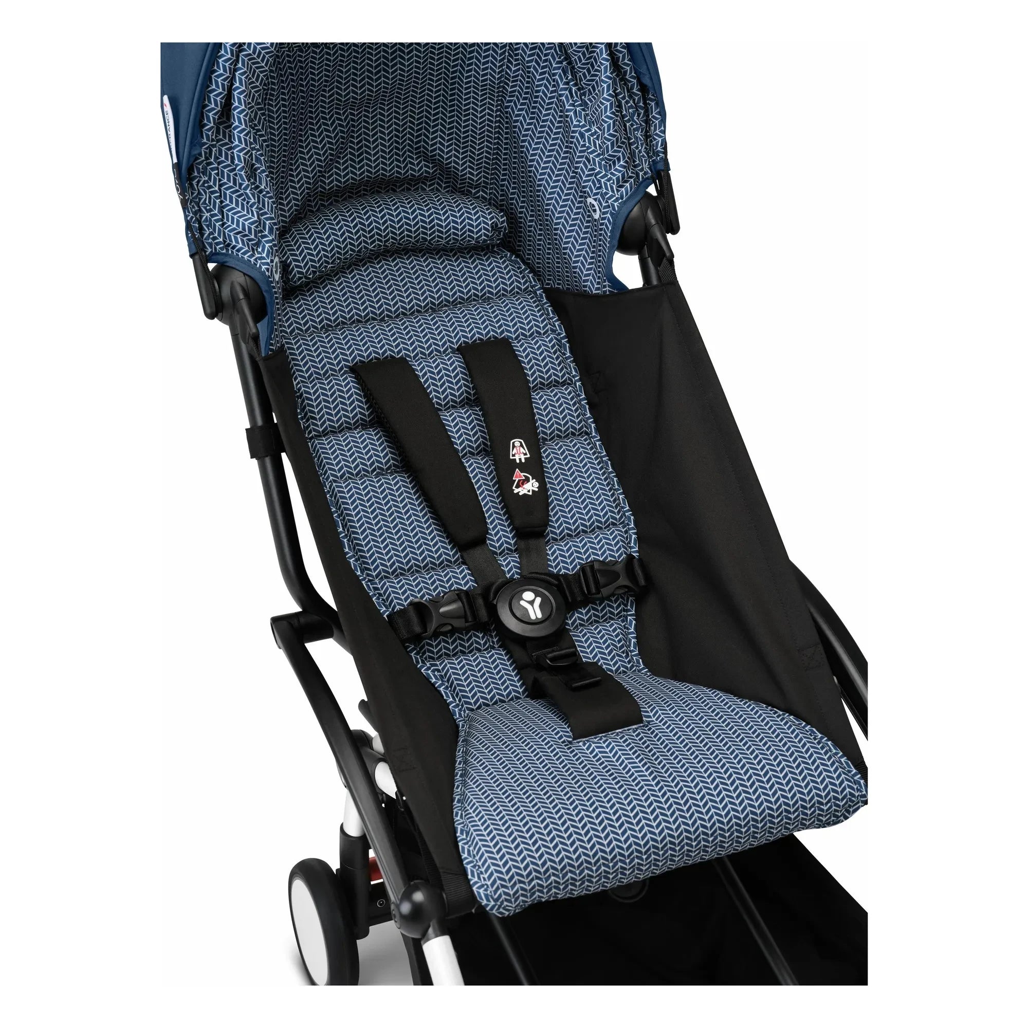 Stokke® - YOYO³ 6+ Kinderwagen Weißes Gestell | Air France Blau