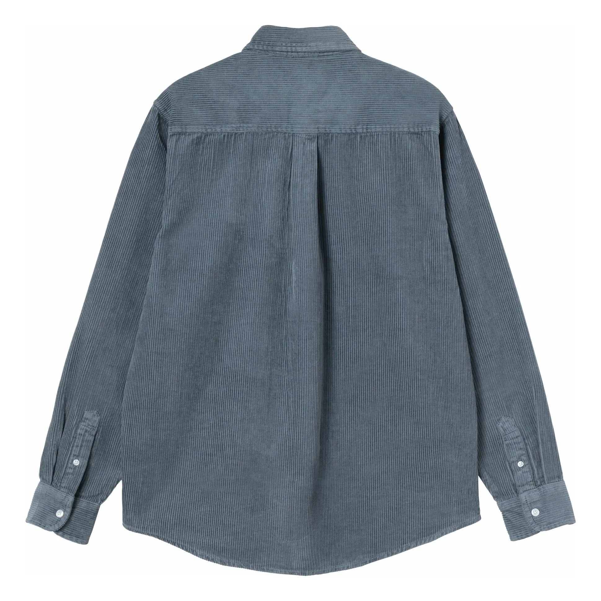 Carhartt WIP - Cordhemd Langarm Madison | Eisblau