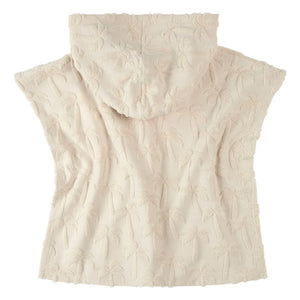 Petit Lem - Bio-Baumwolle Palm Beach Poncho | Beige