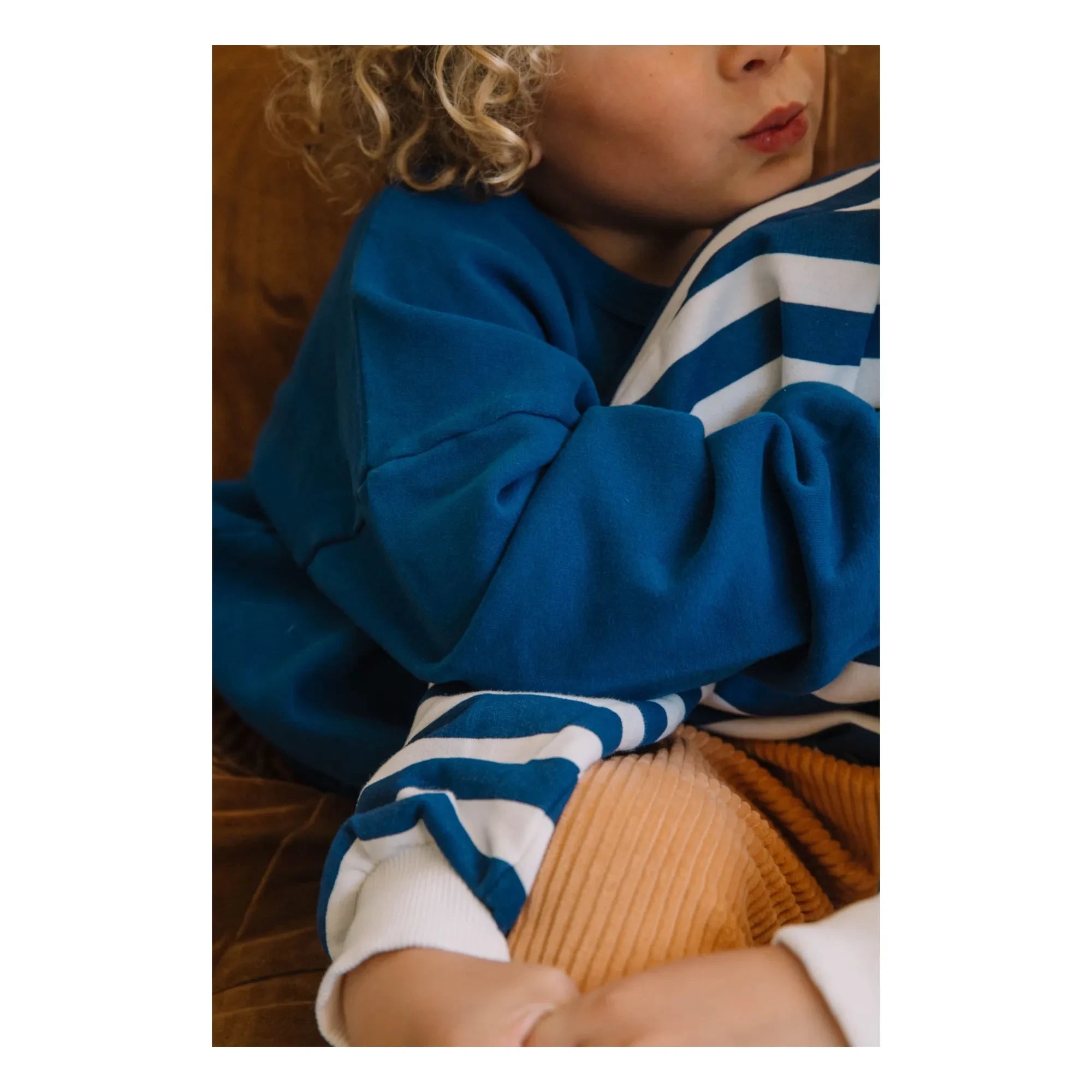 We Are Kids - Tony Fußball-Sweatshirt Bio-Baumwolle | Nachtblau