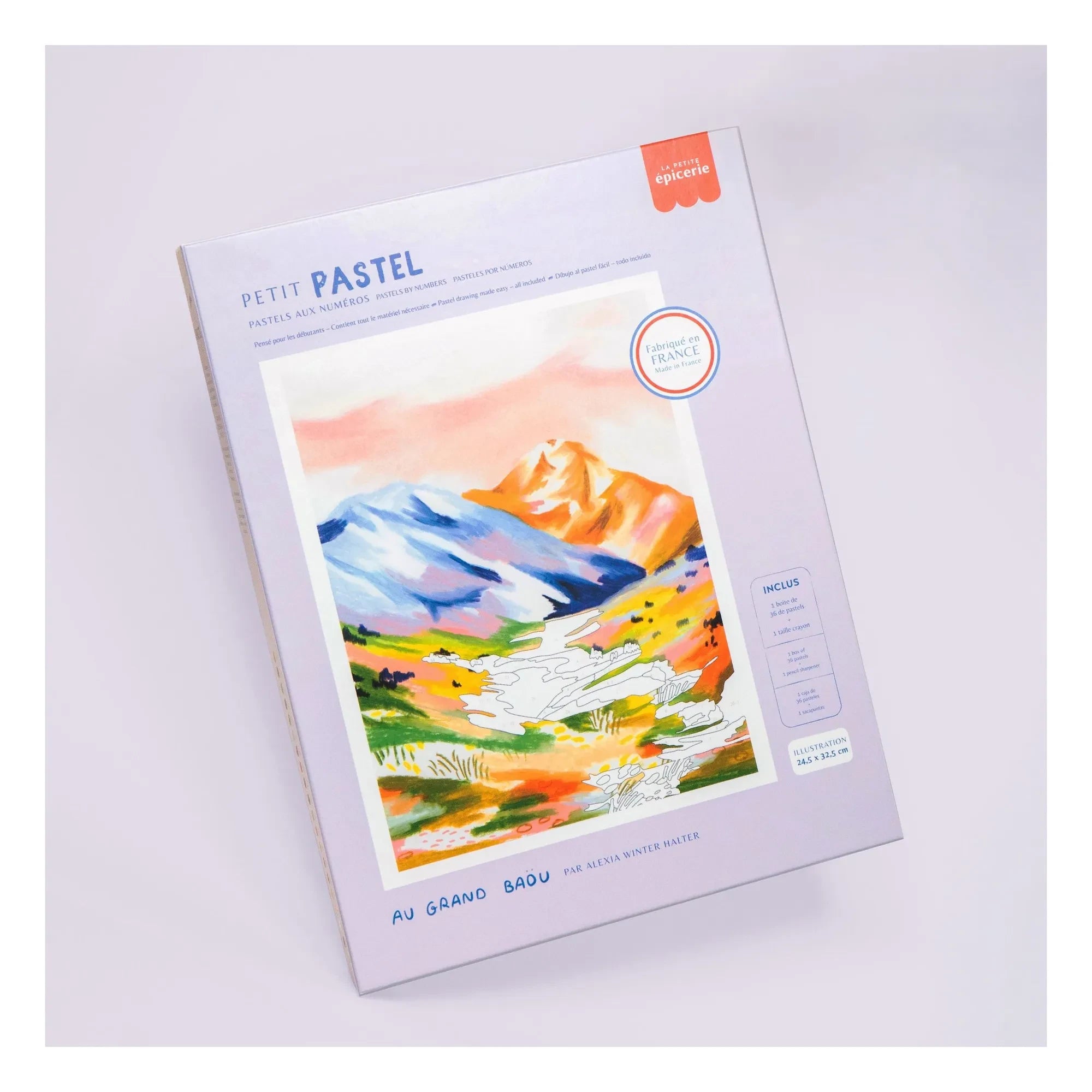 La Petite Épicerie - Pastel nach Zahlen-Set - Au Grand Baöu