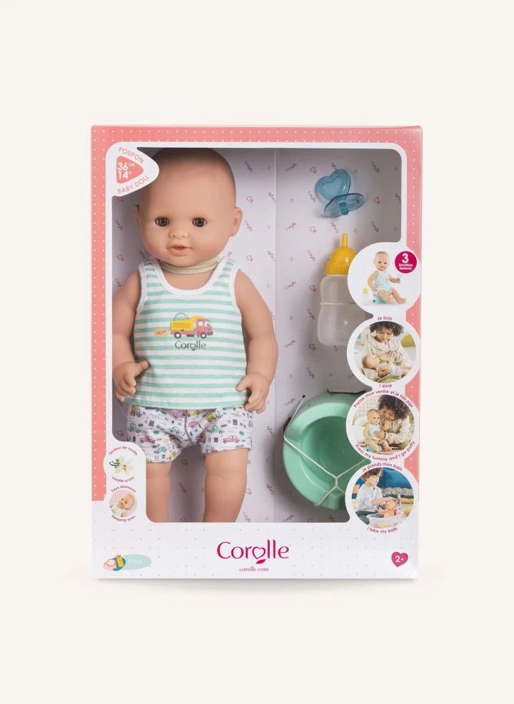 Corolle - Meine große Babypuppe - Paul pinkelt | Grün
