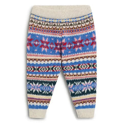 die neue Gesellschaft - Caia Jacquard Leggings, hergestellt aus recycelten Fasern | Blau