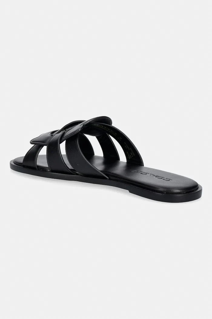 Coach Kadın Deri Lena Leather Slide Sandal