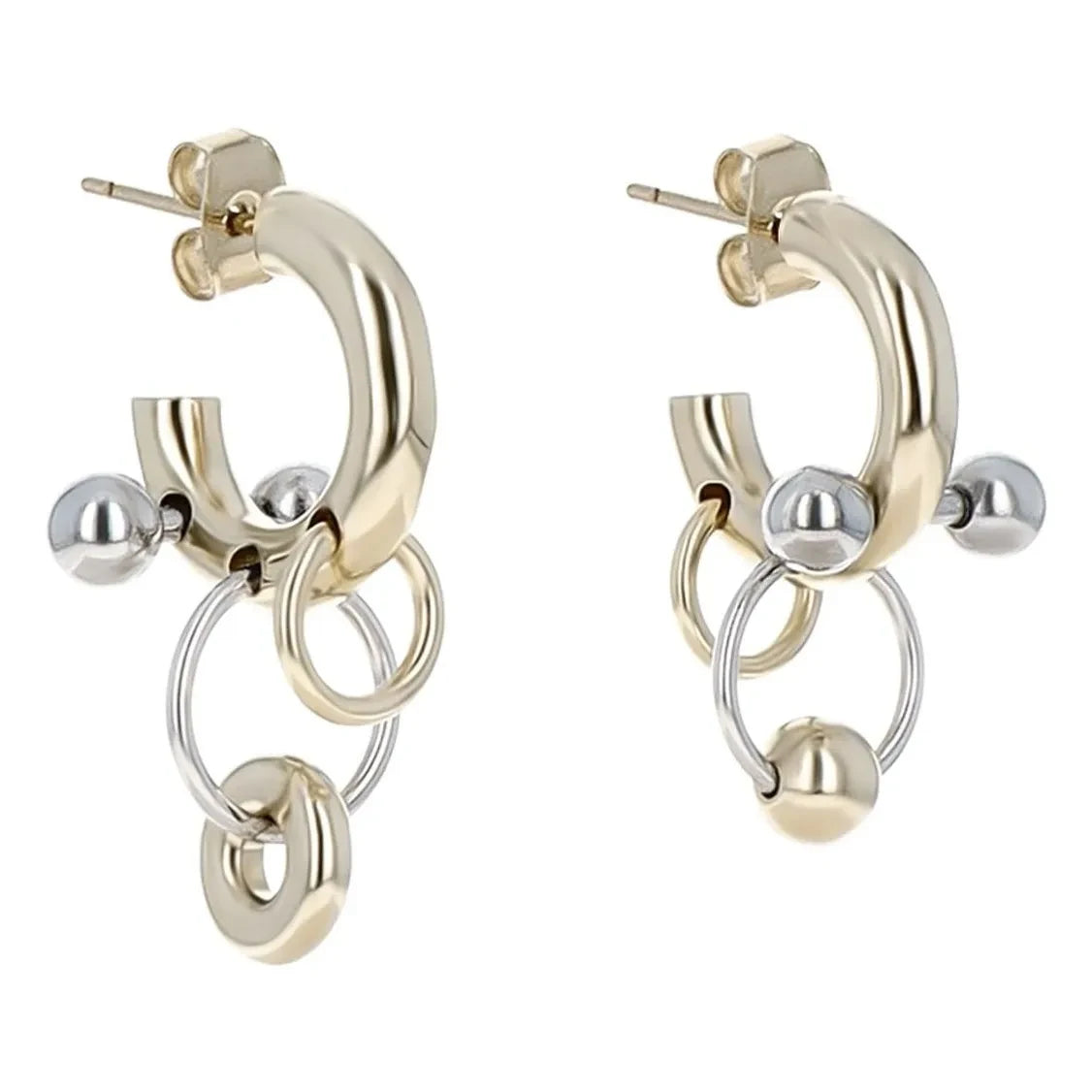 Justine Clenquet - Faith Ohrringe | Gold/Silber
