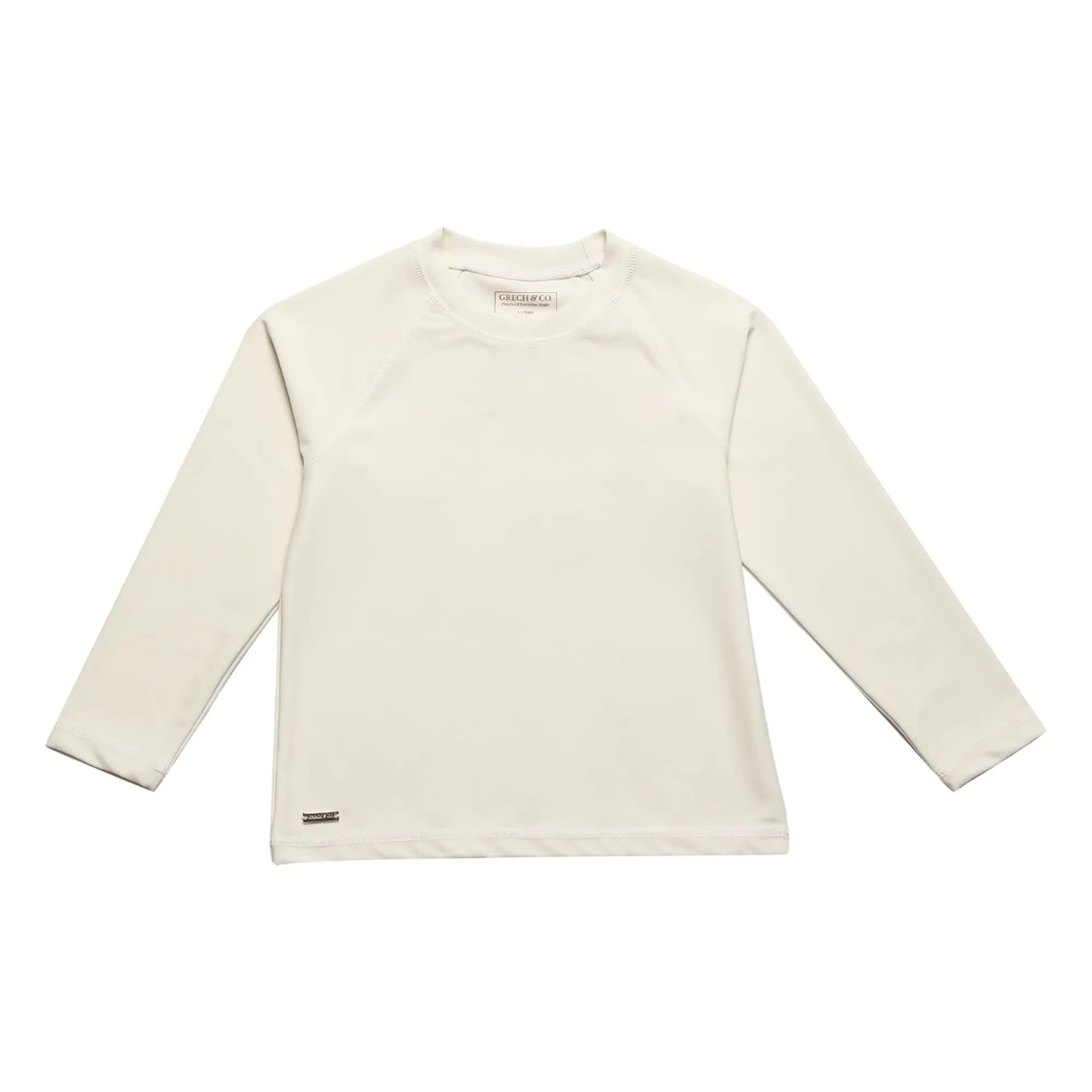 Grech & Co - Anti-UV Schwimmshirt aus recycelten Fasern | Ecru