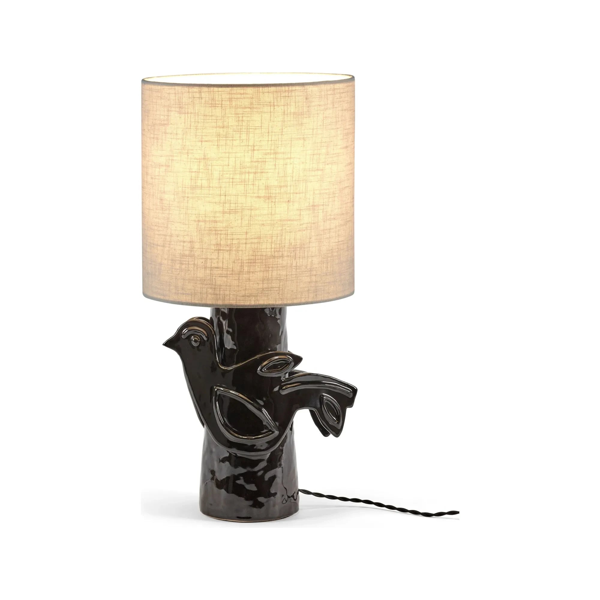 Serax - Paloma stoneware masa lambası, Marie Michielssen | Siyah