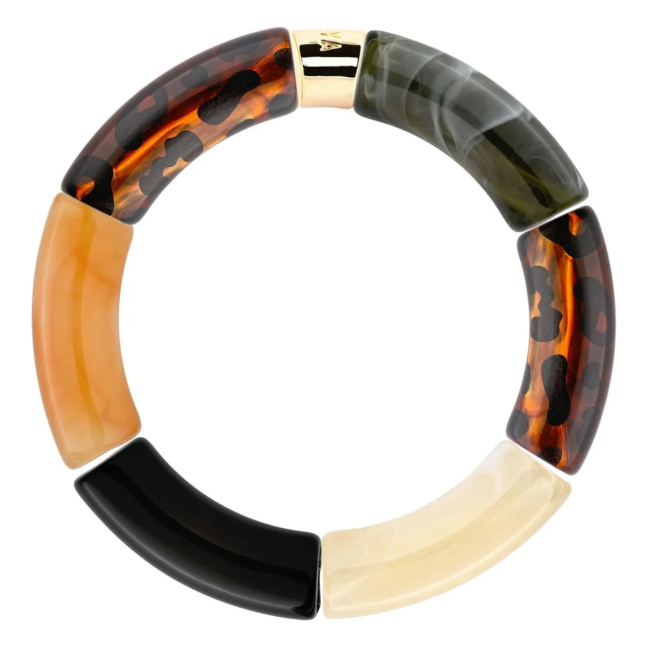 Parabaya - Gato Do Mato 3 Armband | Braun