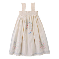 Gingersnaps - Alessia Besticktes Kleid | Ecru