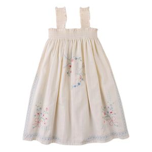 Gingersnaps - Alessia Besticktes Kleid | Ecru