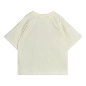 Mini Rodini - Bio-Baumwolle Tischtennis T-Shirt | Weiß