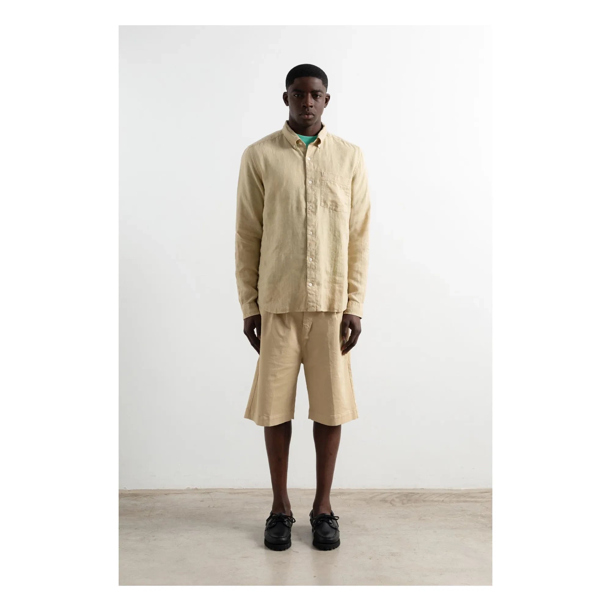 Edmmond Studios - Leinenhemd | Beige