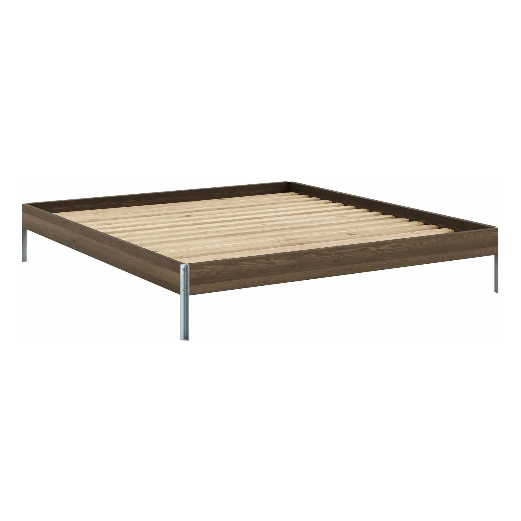 Karup Design - Massives Holzbett | Braun