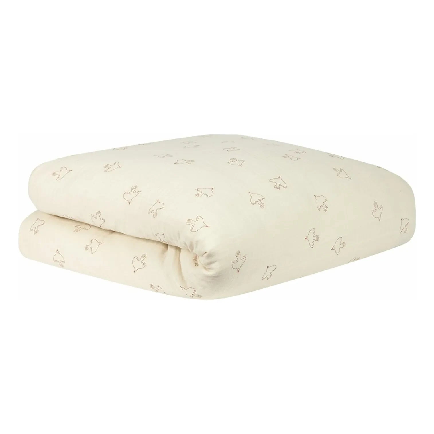 Nobodinoz - Bettbezug Wabi-Sabi Hoshi Birds | Creme