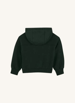 Zadig & Voltaire - Kapuzensweatshirt aus Bio-Baumwolle mit Glitzer | Schwarz