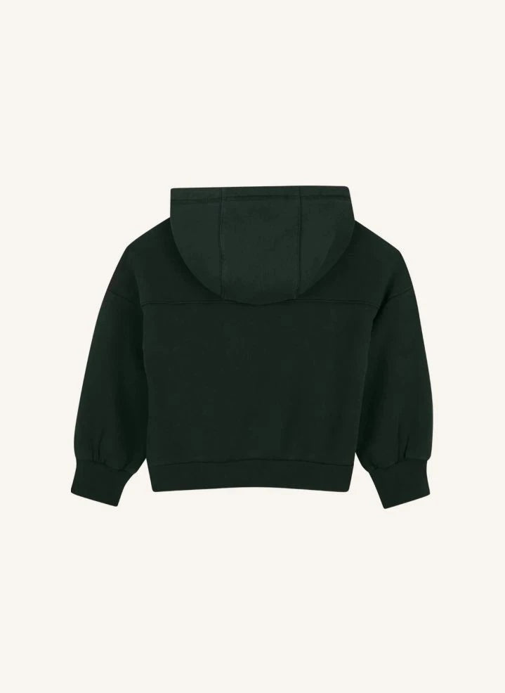 Zadig & Voltaire - Kapuzensweatshirt aus Bio-Baumwolle mit Glitzer | Schwarz