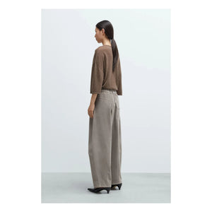 Cordera – Weite Samthose | Grau